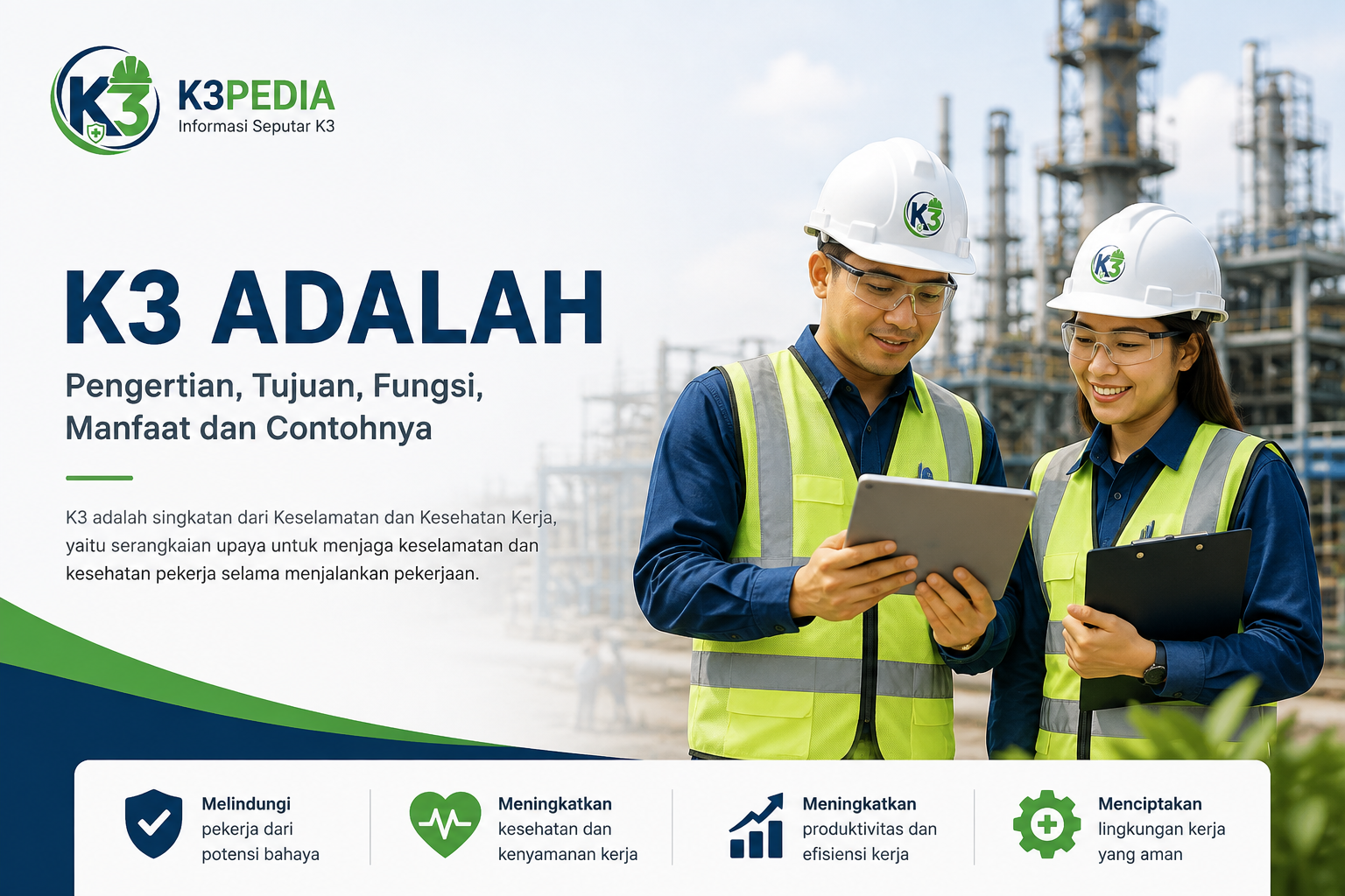 K3 Adalah: Pengertian, Tujuan, Fungsi, Manfaat, dan Contohnya